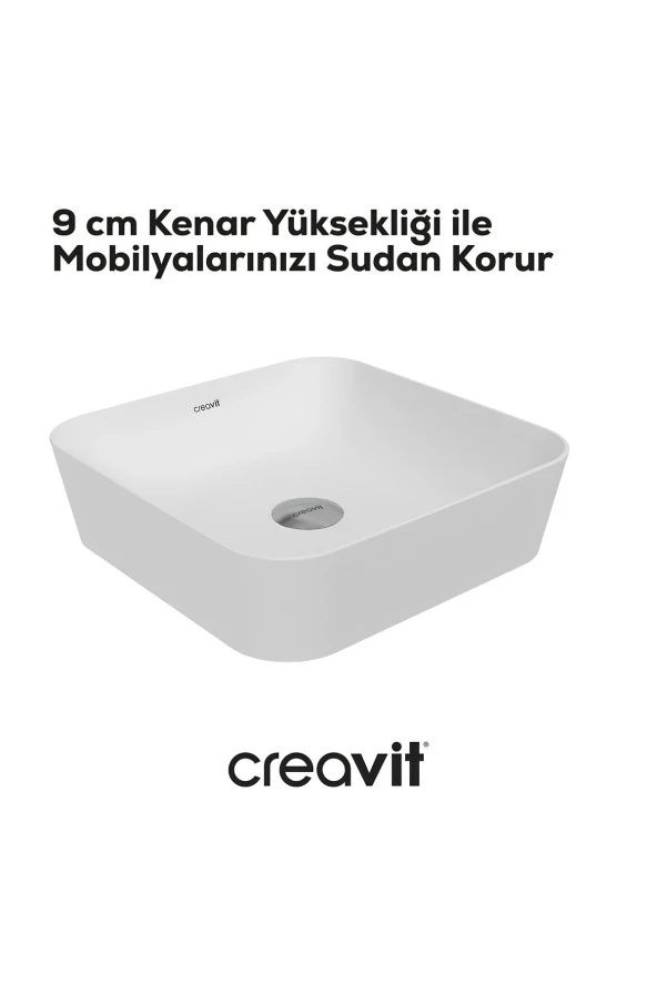 Creavit UL040 40 cm Ultra Çanak Lavabo - 3