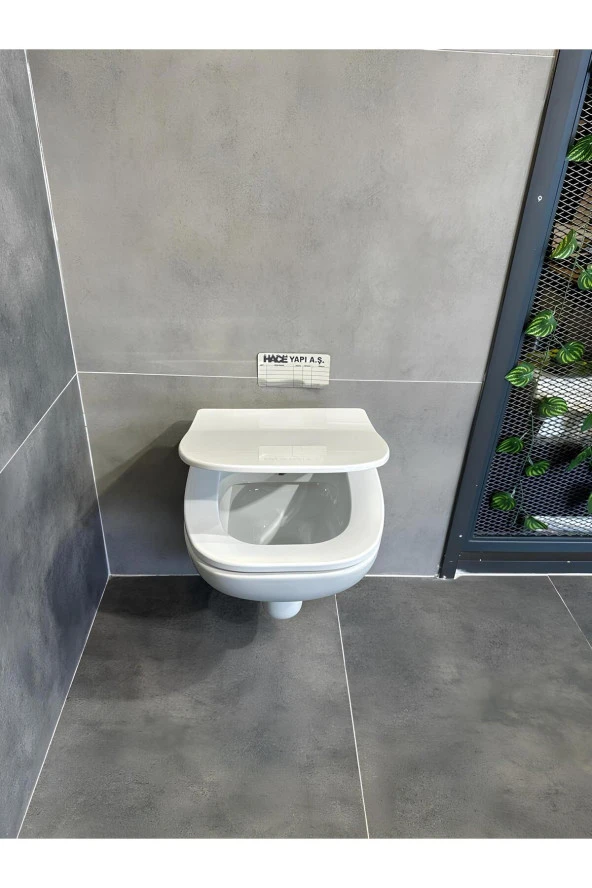 Newarc Energy Kanallı Asma Klozet , Yavaş Kapanan Kapak - 3