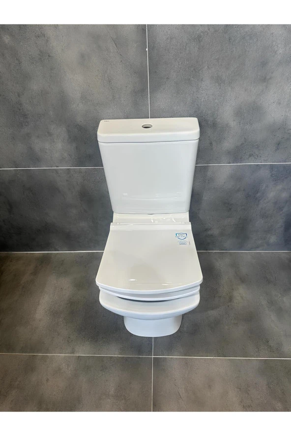 Goya Duvara Sıfır Klozet Rezervuar Iç Takım Yavaş Kapanır Pp Slim Kapak - 3