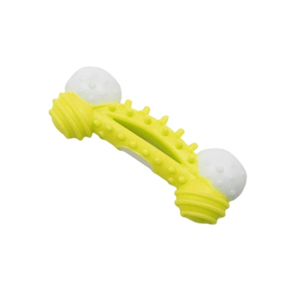 Zampa Dental Topuzlu Plastik Kaval Kemiği Köpek Oyuncağı Small 12x4,5 cm
