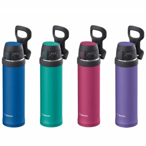 Zojirushi SM-QAF60 Vakumlu Kulplu Termos Bardak 0. Renk:Hibiskus Kırmızı - 2