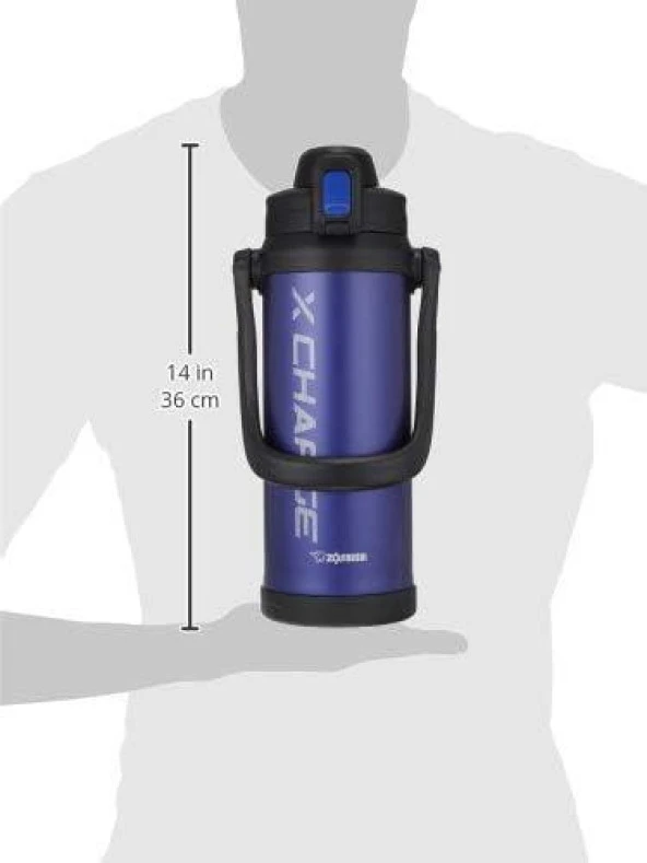 Zojirushi SD-BD20 Soğuk İçecek Termosu 2.0 L Lacivert - Resim 5