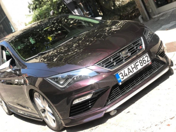 Seat Leon Mk3 için Makyajlı Custom Ön Ek - 1