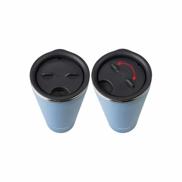 Zojirushi SX-FSE45 Süzgeçli Kapak Vakumlu Termos B Renk:Lacivert - 5