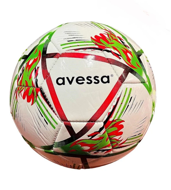 Futbol Topu Avessa No:5 Beyaz/Yeşil