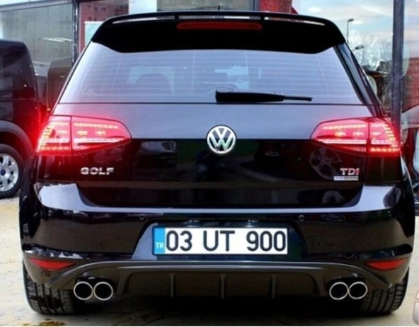 Volkswagen Golf 7 için Style Difüzör