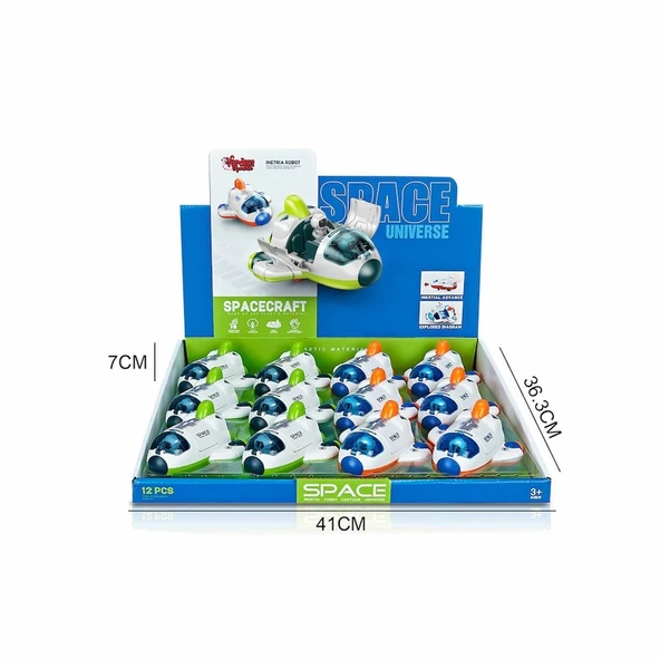 MG-D400-43 Sürtmeli Astronotlu Uzay Mekiği - 3