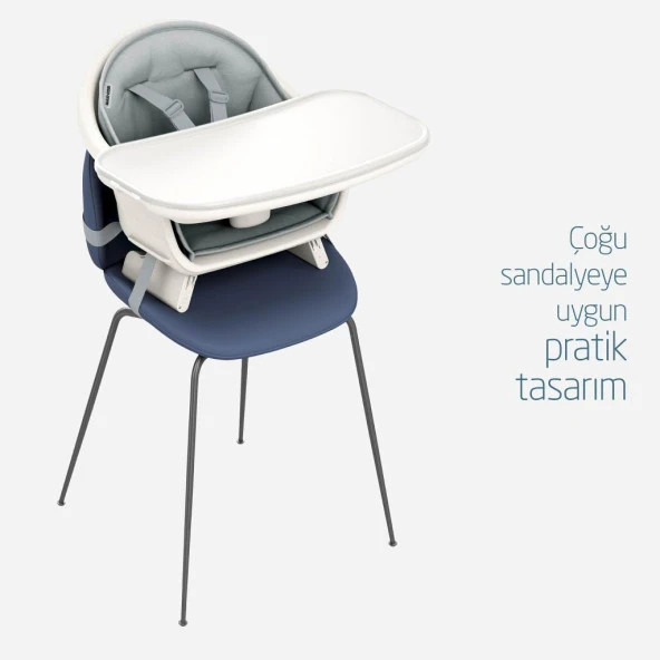 Maxi-Cosi Moa 8’i Bir Arada Çok Fonksiyonlu Mama Sandalyesi Yükseltici Tabure Yazı Masası Beyond White Eco - 7