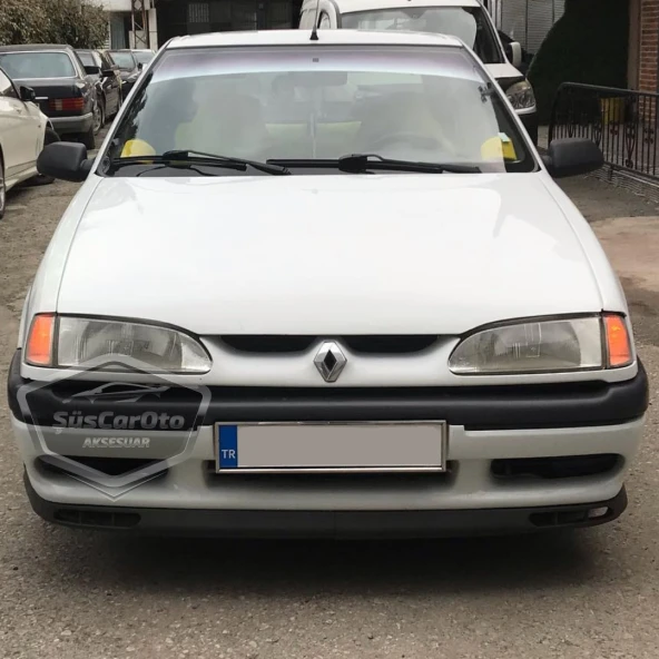 Renault 19 Europa 1994-2001 Uyumlu Üniversal Laguna Lip Esnek Ön Lip 2 Parça Tampon Altı Dil Karlık Ön Ek - 2