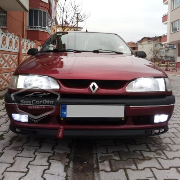 Renault 19 Europa 1994-2001 Uyumlu Üniversal Laguna Lip Esnek Ön Lip 2 Parça Tampon Altı Dil Karlık Ön Ek - 10