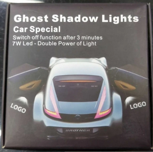 Toyota Kapı Altı için Logo Hayalet Logo - Resim 2