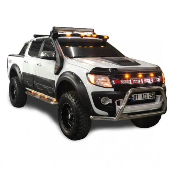 Ranger Off Road için Ön Koruma Krom 2006+ Pst14