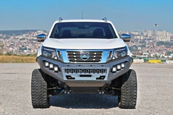 Nissan Navara Off için Road Çelik Ön Tampon Koruma 2019-2021 Aqm-M50