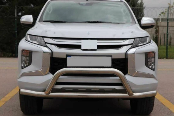 Mitsubishi L200 Ön için Koruma Krom FaceOff Chrome 2007-2014 Pst14 - 4