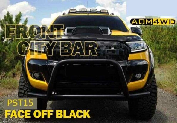 Amarok Ön Tampon için Koruma Demiri Siyah 2010-2023 Pst15