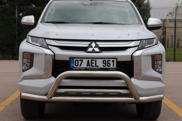 Mitsubishi L200 Ön için Koruma Krom 2010-2014 Pst14