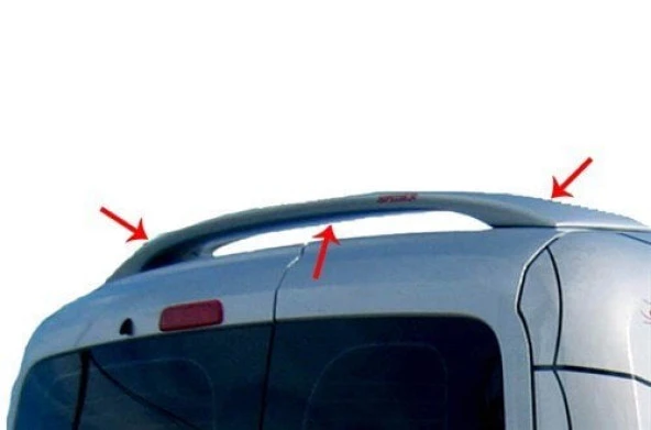 Citroen Nemo -2008 için Spoiler Tavan