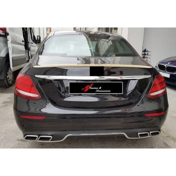 Mercedes C Serisi için W205 Spoiler (2017 Sonrası) Boyasız