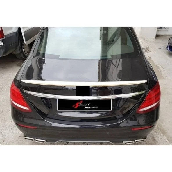 Mercedes C Serisi için W205 Spoiler (2017 Sonrası) Boyasız - Resim 4