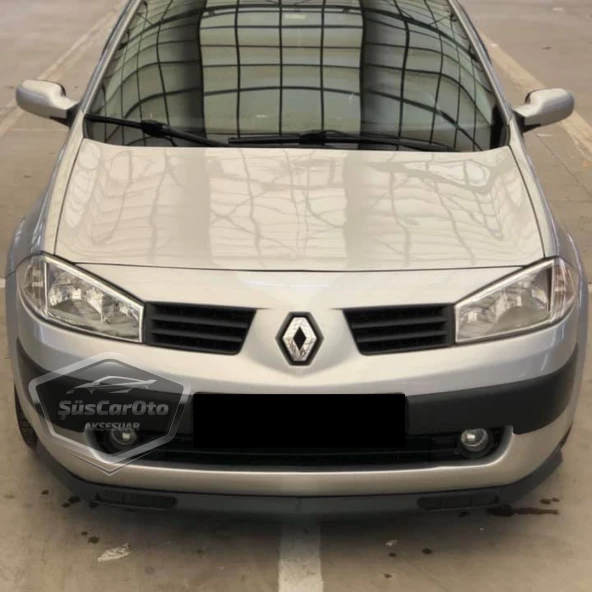 Renault Megane 2 2003-2008 Uyumlu Üniversal Laguna Lip Esnek Ön Lip 2 Parça Tampon Altı Dil Karlık Ön Ek - 5