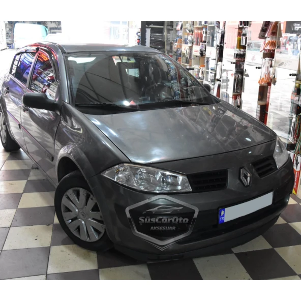 Renault Megane 2 2003-2008 Uyumlu Üniversal Laguna Lip Esnek Ön Lip 2 Parça Tampon Altı Dil Karlık Ön Ek - 10