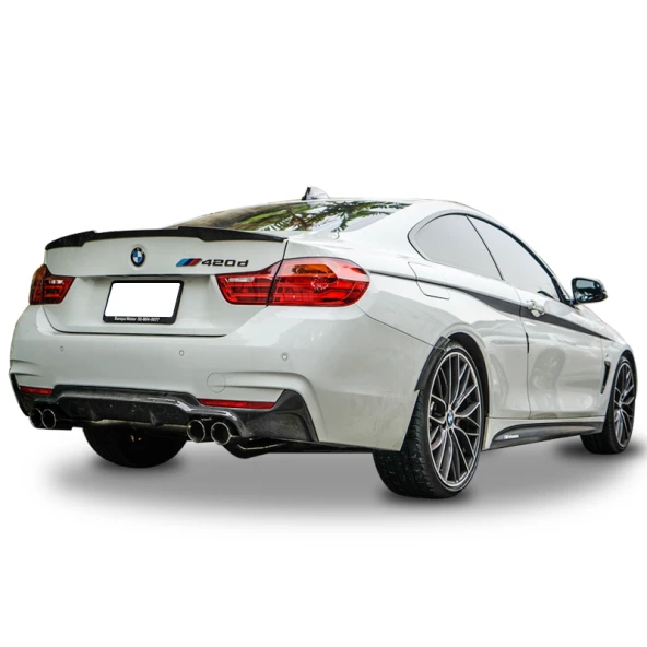 Bmw 4 Serisi için F32 2013 Sonrası Coupe M4 Spoiler (Plastik)