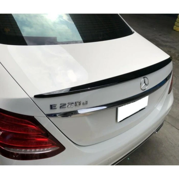 Mercedes E Serisi için W213 Sedan (2017 Sonrası) Oem Spoiler (Plastik)