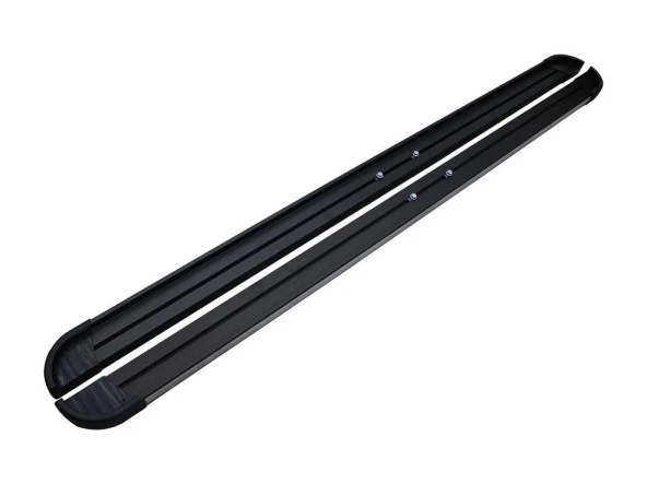 Mercedes Vito Uyumlu W639 Miranda Alüminyum Yan Koruma Siyah (O.Ş.) 2004-2014 - Resim 3