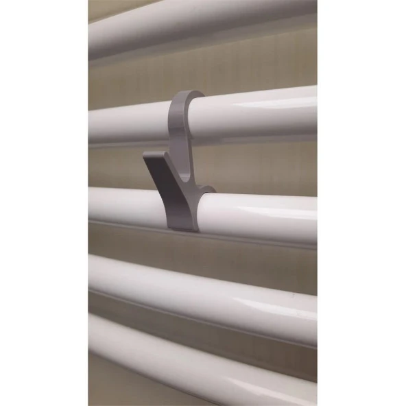 Banyo Havlu Askısı 4 Adet Gri ürün görseli 1