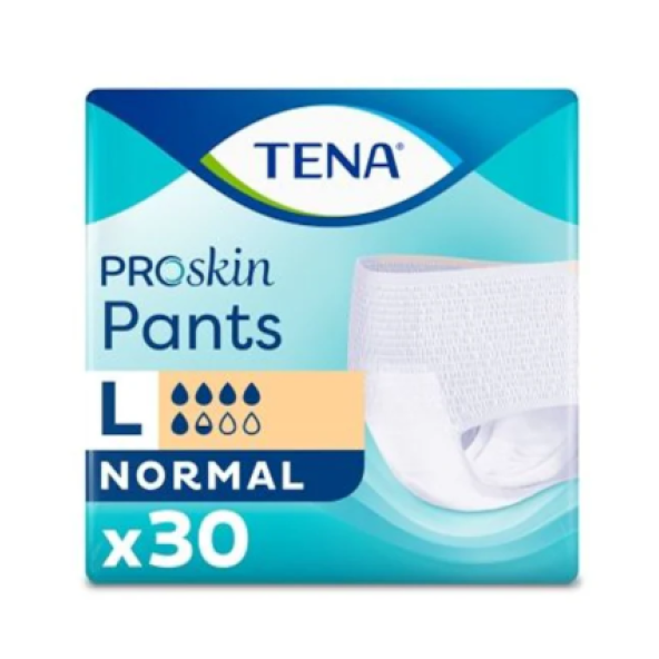 Tena Proskin Pants Normal 5.5 Damla Büyük Boy (L) Emici Külot 30'lu 3 Paket 90 Adet