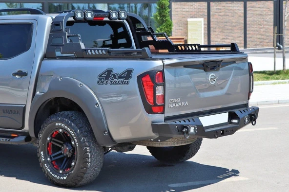 Ford Ranger Off için Road Arka Tampon Koruma 2012-2021 Aqm-S20 - 3