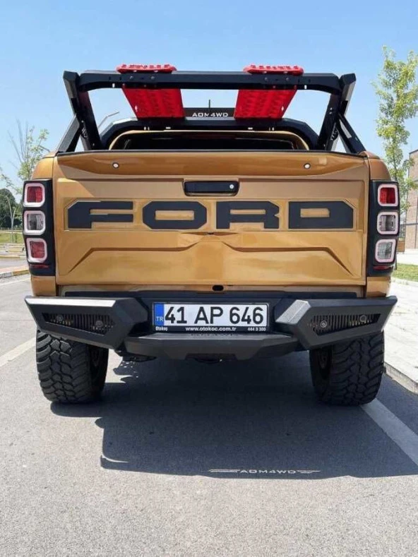 Ford Ranger Off için Road Arka Tampon Koruma 2012-2021 Aqm-M20