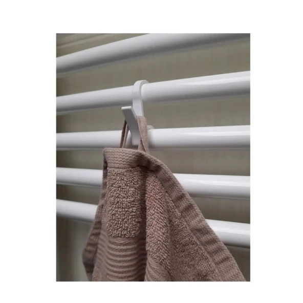 Banyo Havlu Askısı 4 Adet Beyaz ürün görseli 1