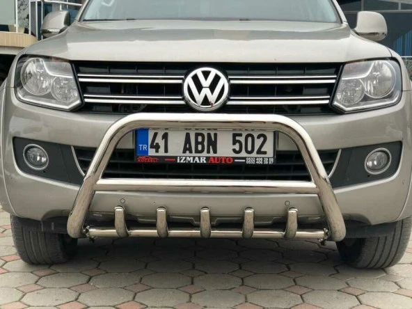 Volkswagen Amarok Ön için Tampon Koruma Demiri 2010+ / 2023+ Pwt02