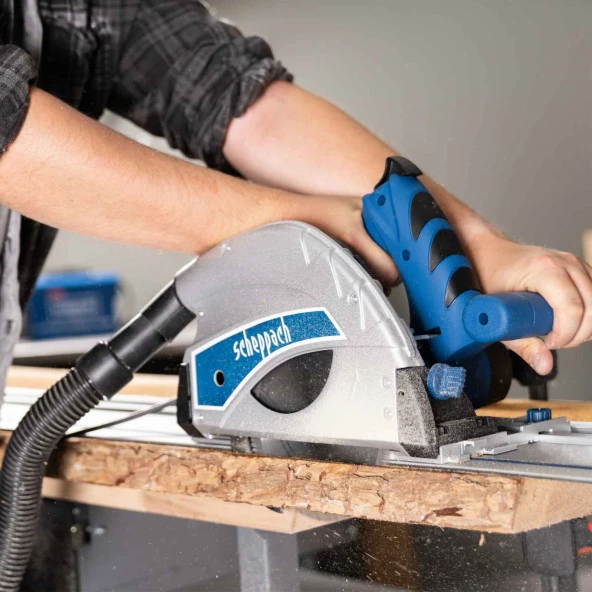 Scheppach PL55 1200w Dalma Tip Daire Testere +Klavuz Raylı - 8