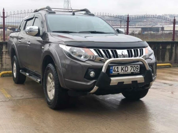 Mitsubishi L200 Ön için Tampon Koruma Demiri 2007+ / 2020+ Poliüretan Pwt15