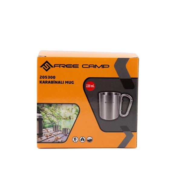 FreeCamp Karabinalı Mug - 2