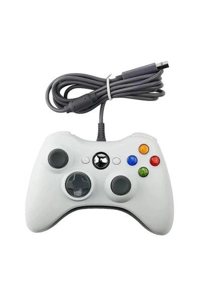 Torima Xbox 360/pc Uyumlu Kablolu Joystick Gamepad Controller