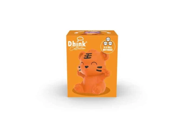 Dhink Zodiac Baby Tiger Gece Lambası - 8