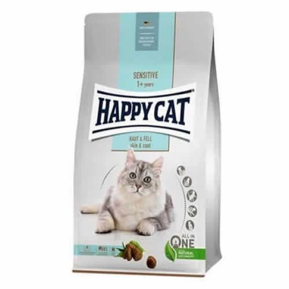 Happy Cat Sensitive Haut Fell Deri ve Cilt Bakımı Yetişkin Kedi Maması 4 kg