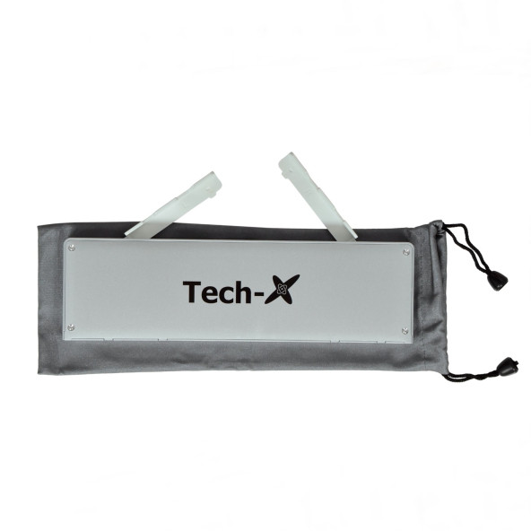 Tech-X Win/iOS/Android Uyumlu Katlanabilir Bluetooth Klavye Telefon Tutucu Kılıf Hediyeli - 8