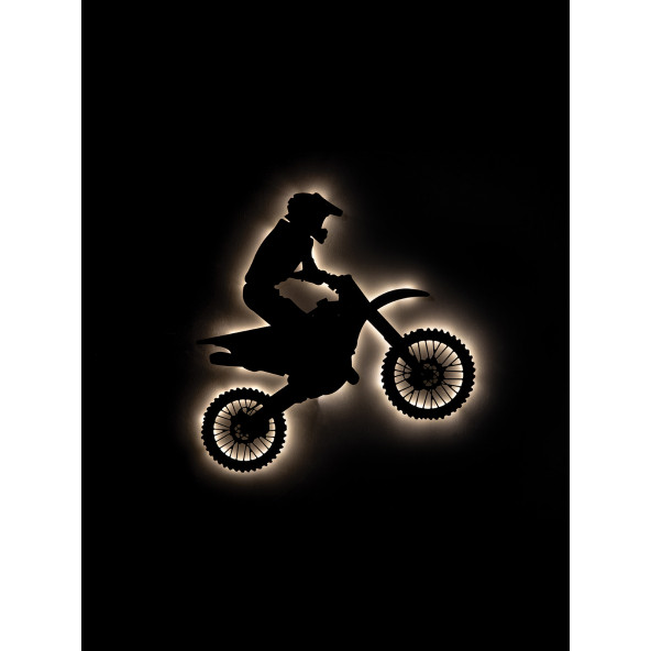 Torque-MX Dekoratif Metal Motosiklet Dekoru WA9 - Resim 2