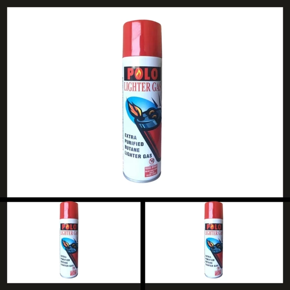 Uyguna-Yakala 5 ADET 270 Ml.  Çakmak Gazı Tüpü Polo-YKT.187 - Resim 2