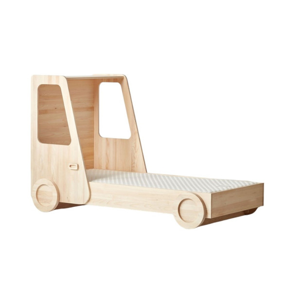 Arabalı Yatak Montessori Yatak Çocuk ve Bebek Odası Karyola Beşik - 2