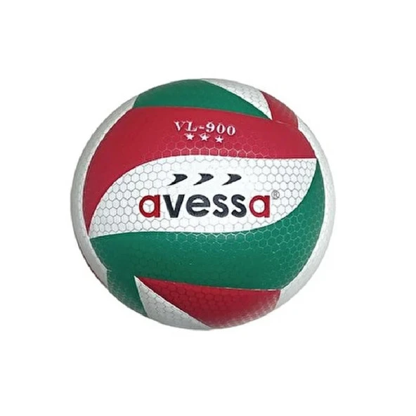 Voleybol Topu Avessa VL-900 Yapıştırma Yeşil/Kırmızı