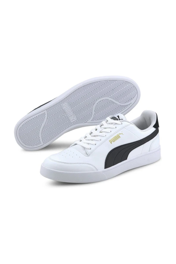 Puma Shuffle Unisex Spor Ayakkabı Beyaz Siyah 30966803