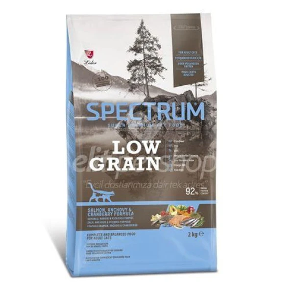 Spectrum Somonlu/Hamsili Kedi Maması 2Kg