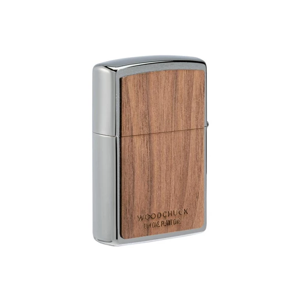 Zippo Çakmak 49708 Woodchuck Usa Walnut Leaves - 2