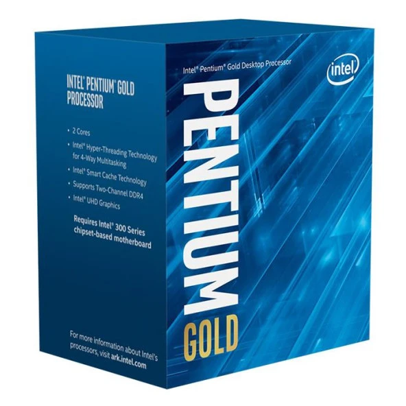 Intel Pentium Gold G5420 3.8 GHz LGA1151 4 MB Cache 54 W İşlemci - 2