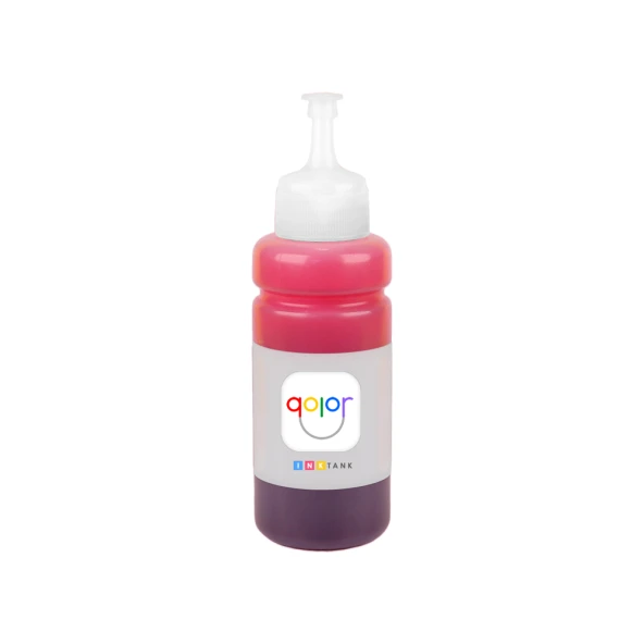 qolor Epson 673 için Açık Kırmızı Yazıcı Mürekkebi - 100 ml